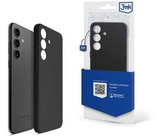 3mk silikoninis Samsung Galaxy S24 Plus - dėklas telefonui juodos spalvos
