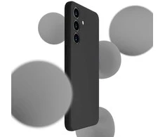 3mk silikoninis Samsung Galaxy S24 - dėklas telefonui juodos spalvos