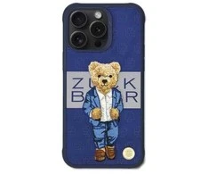 Dėklas 4Tel Nakładka Zuck Bear Paris Gentelman Magsafe do Iphone 17 Pro Max suit TTT