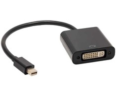 AV adapteris Akyga DisplayPort Mini – DVI-I juodas (AK-AD-37)