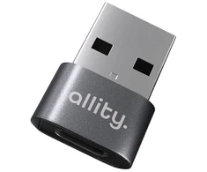 Allity Sp. z o.o. Allity adapter ABA-101 OTG USB-C to USB pilkas