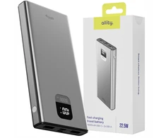 Allity Sp. z o.o. Allity Sp. su o.o. Allity power bank APB-100 PD QC 22.5W 10000 mAh pilka