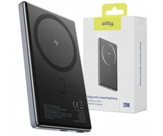 „Allity Sp. su o.o.“ „Allity“ belaidė išorinė baterija APB-300 PD QC 20W 5000 mAh magnetinė pilka