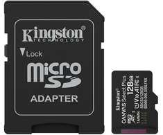 Atminties kortelė Kingston Technology Deutschland Kingston memory card Micro SD 128GB Canvas Select+