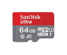 SANDISK 64GB Micro SD atminties kortelė, U1