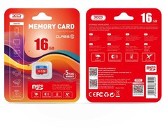 Atminties kortelė PNY XO memory card 16GB Micro SDHC cl. 10