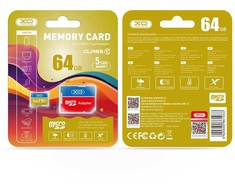 Karta PNY XO karta pamięci 64GB Micro SDXC kl. 10 + adapter