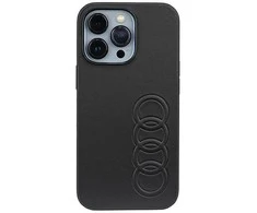 Apple iPhone 13 Pro Audi Synthetic odinis dėklas (AU-TPUPCIP13P-TT/D1-BK) juodos spalvos