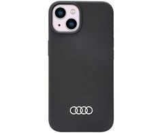Apple iPhone 14 Audi silikoninis dėklas (AU-LSRIP14-Q3/D1-BK) juodos spalvos