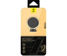 Magnetinis telefono laikiklis Baseus (auksinis)