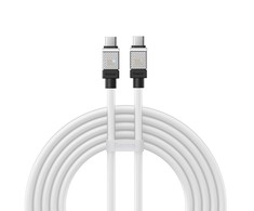USB-C laidas su USB-C Baseus CoolPlay 100W 2m (baltas)