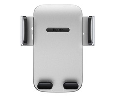 Baseus Easy Control Pro telefono laikiklis automobiliui – Sidabrinis