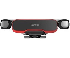 Baseus automobilinis laikiklis Mr Hui juodos spalvos į oro groteles