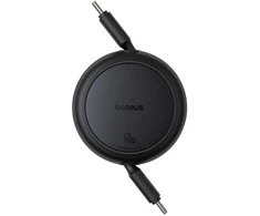 Baseus Free2Pull Mini USB-C į USB-C USB laidas, 60 W, 1, (juodas)