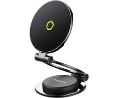 Baseus BS-CW06 „MagPro II“ telefono laikiklis su „MagSafe“ prietaisų skydeliui - juodos spalvos