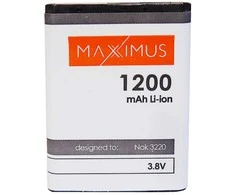 Maxximus baterija Maxximus baterija NOKIA 3220/6020 1200 LI-ION BL-5B