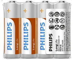 Baterija PHILIPS AA LR6 LONGLIFE 4pcs