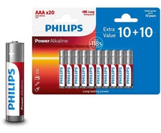 Baterija PHILIPS AAA LR03 Blister 10+10pcs