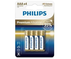 Baterija PHILIPS AAA LR03 4pcs blister Premium Alkaline