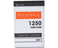 Maxximus Baterija Vega BL-5C HQ Nokia 3100 Baterija 1250mAh