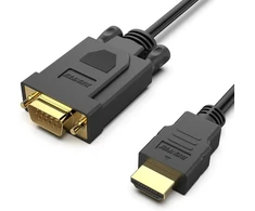 BENFEI cable HDMI to VGA cable 0,9 m unidirectional juodas