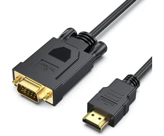 BENFEI cable HDMI to VGA unidirectional 1.8 m juodas