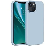 Dėklas Telforceone Etteri Silicone Apple iPhone 14 6,1" žydros spalvos