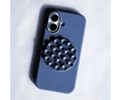 Dėklas Etteri Mėlyna Silicone Stick case for iPhone 16 Pro Max 6,9" mėlynas