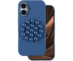 Dėklas Blue Silikoninis lipdukas, skirtas iPhone 17 6,3 colio, mėlynas