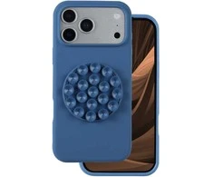 Dėklas Blue Silikoninis lipdukas, skirtas „iPhone 17 Pro 6,3“; mėlynas