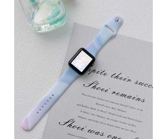 Telcon Mėlyna SILICONE STRAP APPLE WATCH 38/40/41 MM (97+110) Mėlynas