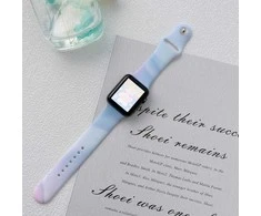 Telcon Mėlyna SILICONE STRAP APPLE WATCH 42/44/45/49MM (97+110) Mėlynas