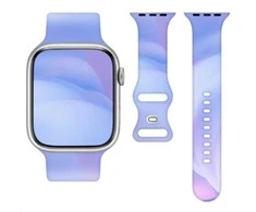 Telcon Mėlyna SILICONE STRAP APPLE WATCH 42/44/45/49MM (97+110) Mėlynas