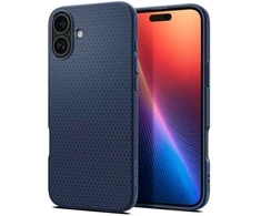 Spigen Liquid Air Apple iPhone 16 – dėklas telefonui mėlynos spalvos