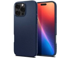 Spigen Liquid Air Apple iPhone 16 Pro Max – dėklas telefonui mėlynos spalvos