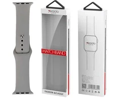 Yesido yesido WB44 silikoninis dirželis, skirtas iWatch L 38/40/41 (97+132) #34 BRICK Mėlynas/GRAY