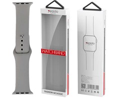 Yesido yesido WB44 silikoninis dirželis, skirtas iWatch S 42/44/45 (97+118) #34 BRICK Mėlynas/GRAY