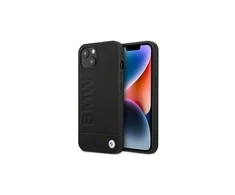 Apple iPhone 14 Plus BMW odinis dėklas Stamp (BMHCP14MSLLBK) juodos spalvos