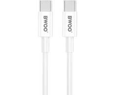BWOO 20 W sieninis įkroviklis CDA159 su kabeliu USB-C į USB-C