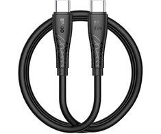 BWOO 60W laidas USB-C – USB-C BO-X318 1m juodas