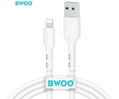 BWOO kabelis X172L USB - Lightning 1,0 m 3A baltas