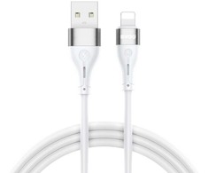BWOO Minimalistinis silikoninis 3A kabelis X280L iš USB-A į "Lightning", žalias