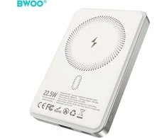 BWOO P82 BO 10000mah 15w power bank wireless charging light pilkas