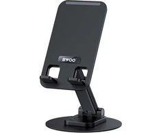 BWOO rotating desktop phone holder ZJ132 juodas