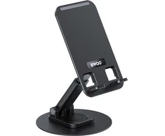 BWOO rotating desktop phone holder ZJ132 juodas