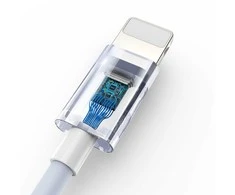 BWOO laidinės ausinės BO-HF10 lightning stereo baltos spalvos