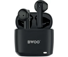 BWOO belaidės TWS ausinės BW94-BK juodas