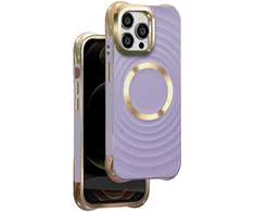 Telforceone "Circle Glam Mag" dėklas "iPhone 14 Pro 6,1", violetinės spalvos