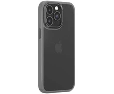 Comma dėklas, skirtas Joy Elegant, skirtas iPhone 15 Pro Max pilkos spalvos