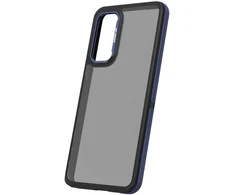 TFO Crystal Juodas dėklas Samsung Galaxy M55 5G mėlynas